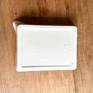 Antique Ensign Ceramic Photographic 7x5 Semi Deep Fixing Tray