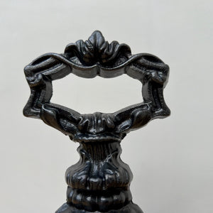 Pair of Antique Cast Iron Kenrick Door Porters