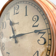 Load image into Gallery viewer, 1940&#39;s Ferranti Copper Cased Clock
