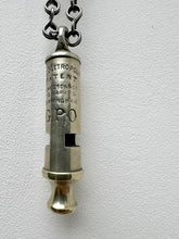 Load image into Gallery viewer, Victorian &#39;J Hudson&#39; The Metropolitan Patent General Post Office Whistle
