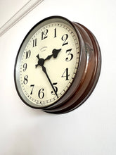 Load image into Gallery viewer, 1930&#39;s Copper Cased Vintage Synchronome Clock
