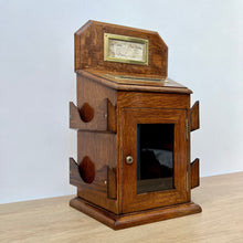 Load image into Gallery viewer, Victorian Oak Country House Estate Letter Box
