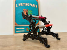 Load image into Gallery viewer, Victorian Cast Iron Pen Rest Stand

