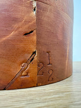 Load image into Gallery viewer, Vintage Wooden Crown Hat Block/Mould
