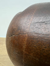 Load image into Gallery viewer, Antique Industial Wooden Millinery Hat Block with Pinch Detail
