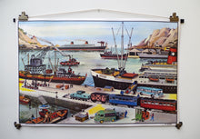 Load image into Gallery viewer, 1960&#39;s French &#39;Oge-Hachette&#39; Double-Sided Educational Poster No. 18 &amp; 24
