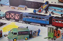 Load image into Gallery viewer, 1960&#39;s French &#39;Oge-Hachette&#39; Double-Sided Educational Poster No. 18 &amp; 24
