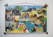 Load image into Gallery viewer, 1960&#39;s French &#39;Oge-Hachette&#39; Double-Sided Educational Poster No. 30 &amp; 25
