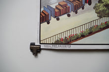 Load image into Gallery viewer, 1960&#39;s French &#39;Oge-Hachette&#39; Double-Sided Educational Poster No. 30 &amp; 25
