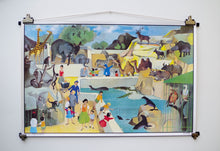 Load image into Gallery viewer, 1960&#39;s French &#39;Oge-Hachette&#39; Double-Sided Educational Poster No. 30 &amp; 25

