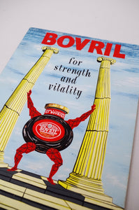 Vintage Bovril Advertising Showcard - Original Artwork
