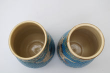 Load image into Gallery viewer, Pair of Japanese Kinkozan Vases
