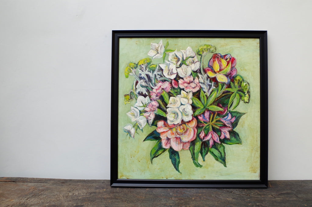 A Collection of Mid-Century Framed Oil Paintings