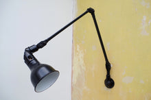 Load image into Gallery viewer, Rare 1930&#39;s Black Industrial Mek-Elek Task/Worklamp
