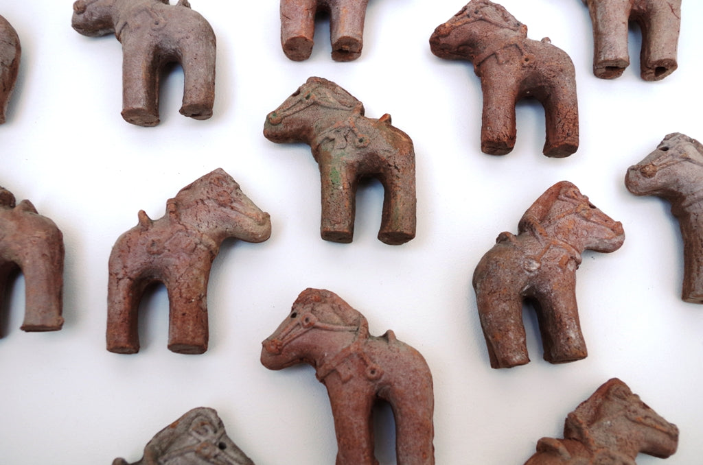 Vintage Japanese Haniwa Horse - Medium
