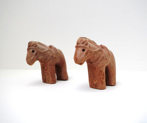 Vintage Japanese Haniwa Horse - Large