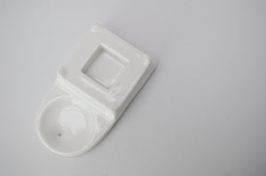 c.1900's 'JM Paillard' French Porcelain Ink Well
