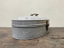 Load image into Gallery viewer, German Enamel Bread Bin c.1920's
